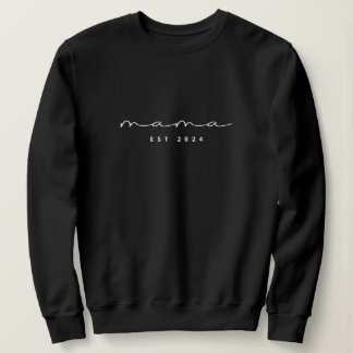 Sudadera Personalizado Mama Est Sweatshirt