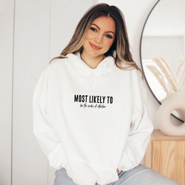 Sudadera Personalizado Más Probable Para La Fiesta De La Ba (Subido por el creador)