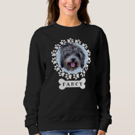 Sudadera Personalizado Mascota Foto y nombre de perro en Do