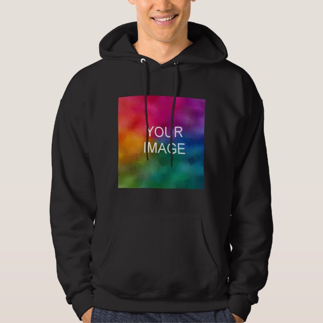 Sudadera Personalizado masculino Añadir plantilla de logoti (Anverso)