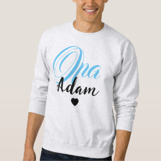 Sudadera Personalizado moderno Nombre Opa - Especial Person