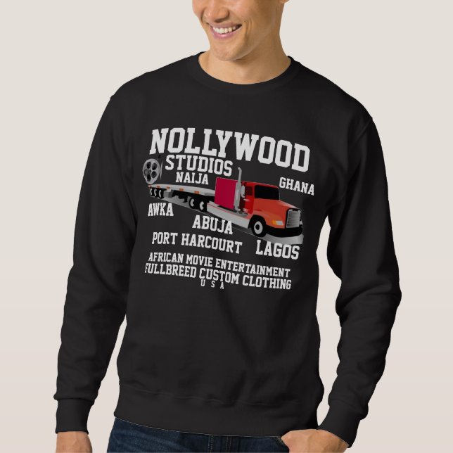 Sudadera Personalizado Nollywood de Africankoko (Anverso)