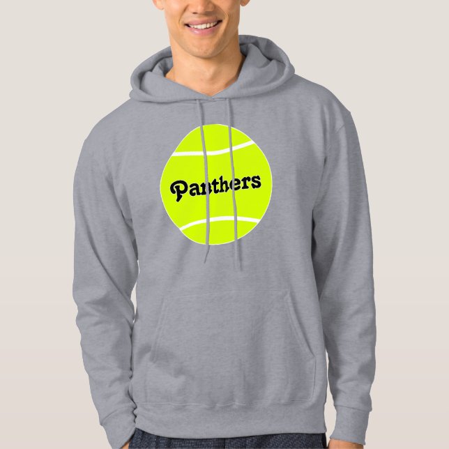 Sudadera Personalizado Nombre de equipo de tenis o jugador  (Anverso)