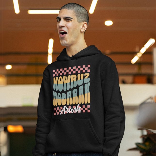 Sudadera Personalizado Nowruz Mobarak Familia de Año Nuevo  (Custom Nowruz Mobarak Persian New Year Family)