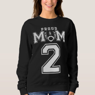 Sudadera Personalizado Orgullosa Madre Número 2 Personaliza