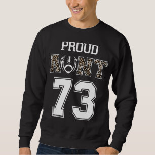 Sudadera Personalizado Orgullosa tía número 73 Personalizad