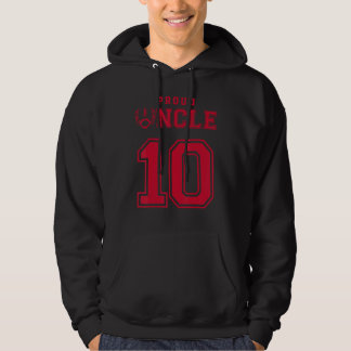 Sudadera Personalizado Orgulloso Fútbol Tío Número 10 R Per