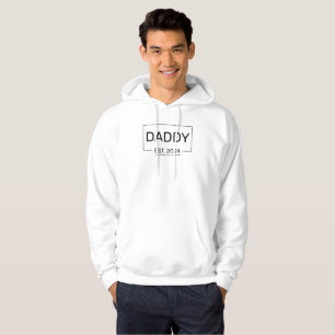 Sudadera Personalizado Papi Día del Padre Personalizado