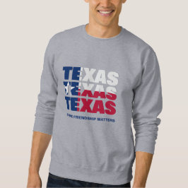 Sudadera Personalizado patriótico TEXAS FLAG