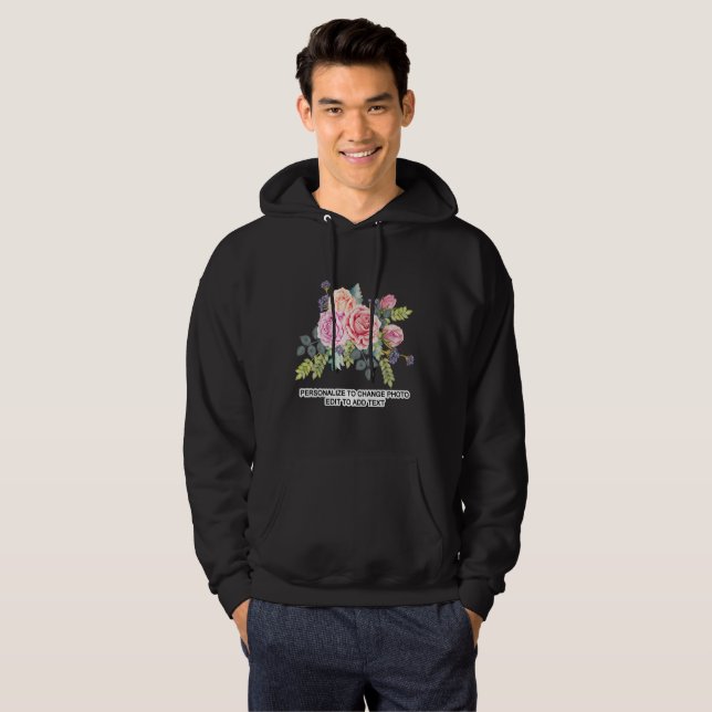 Sudadera Personalizado Personaliza la imagen de arte oscuro (Anverso completo)
