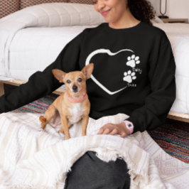 Sudadera Personalizado personalizada Nombre perro Mamá mamá