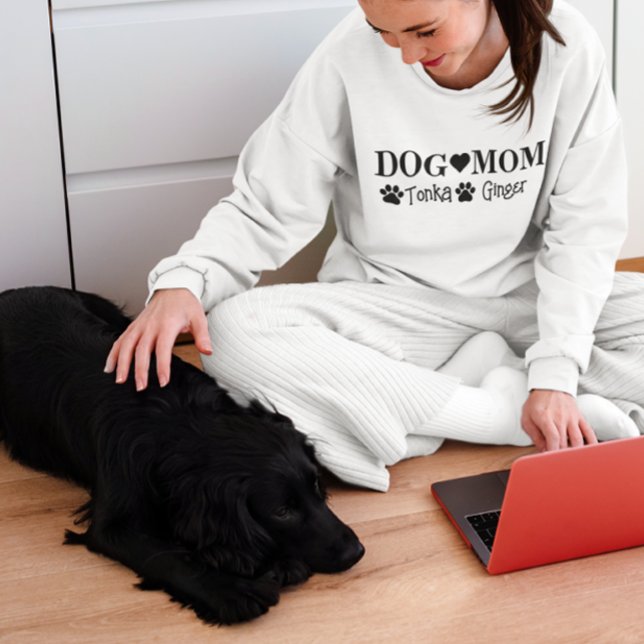 Sudadera Personalizado personalizada Perro nombre madre de  (Subido por el creador)