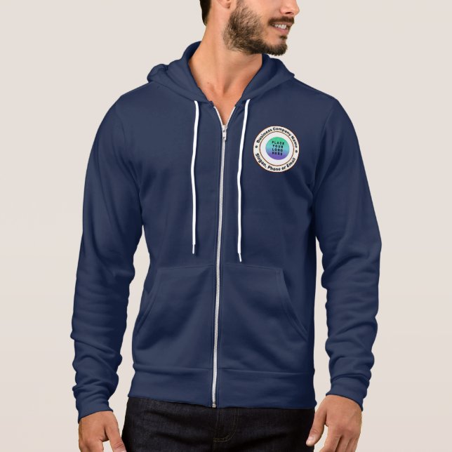 Sudadera Personalizado profesional de la empresa de logotip (Anverso)