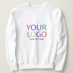 Sudadera Personalizado profesional Logotipo de empresa blan