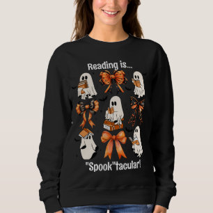 Sudadera Personalizado profesor fantasma y Bow Halloween le