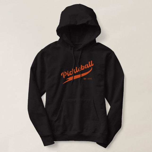 Sudadera Personalizado Retro Pickleball (Diseño del anverso)