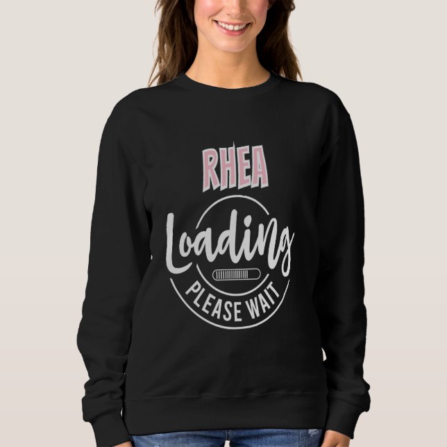 Sudadera Personalizado Rhea Personalizado Bebé Cargando Duc (Anverso)
