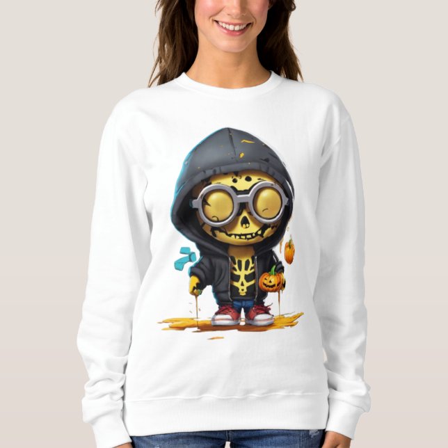 Sudadera Personalizado Skeleton (Anverso)