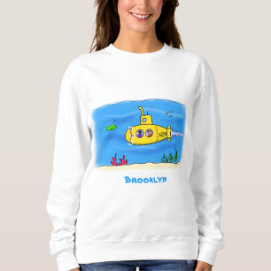 Sudadera Personalizado submarino feliz