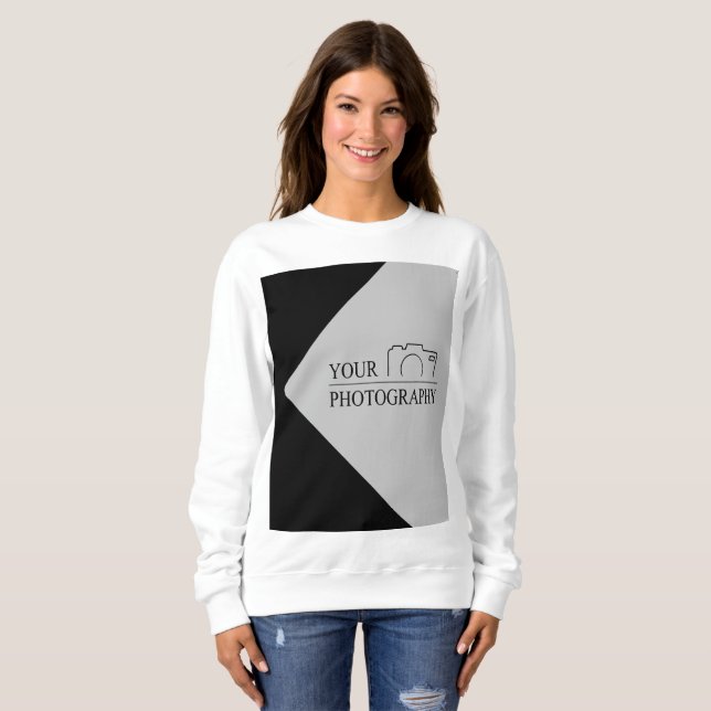 Sudadera Personalizado Template Business Company Crear su p (Anverso completo)