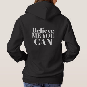 Sudadera Personalizado Texto Elegante Mujer Mínima Moderna