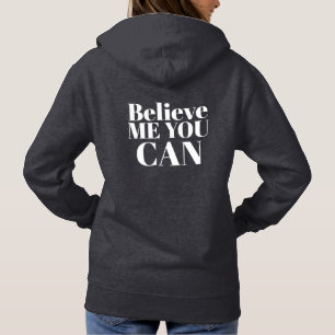 Sudadera Personalizado Texto Elegante Mujeres Mínimas Moder