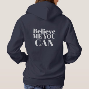 Sudadera Personalizado Texto Elegante Mujeres Mínimas Moder