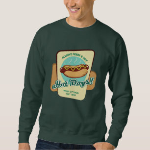 Sudadera Personalizado Texto Perro caliente