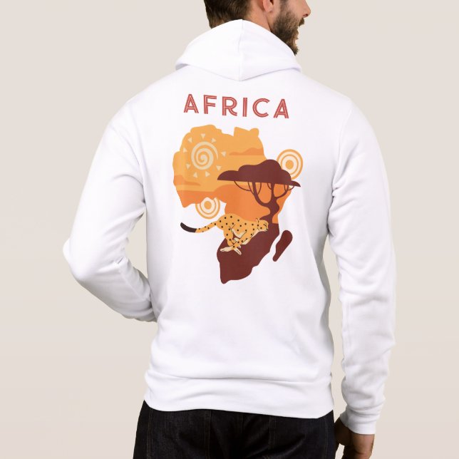 Sudadera Personalizado Textos África (Reverso)
