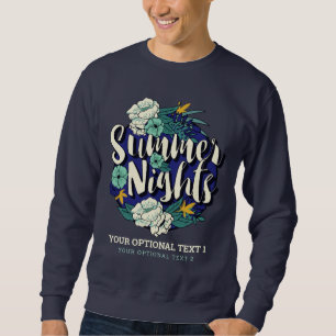 Sudadera Personalizado Textos Noches de verano