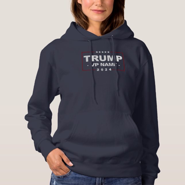 Sudadera Personalizado Trump Vicepresidente 2024 (Anverso)