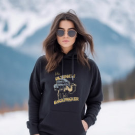 Sudadera Personalizado Ultimate mochilero regalo de camping