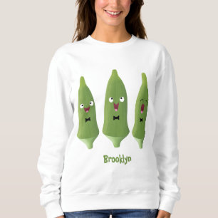 Sudadera Personalizado vegetal de okra cantante