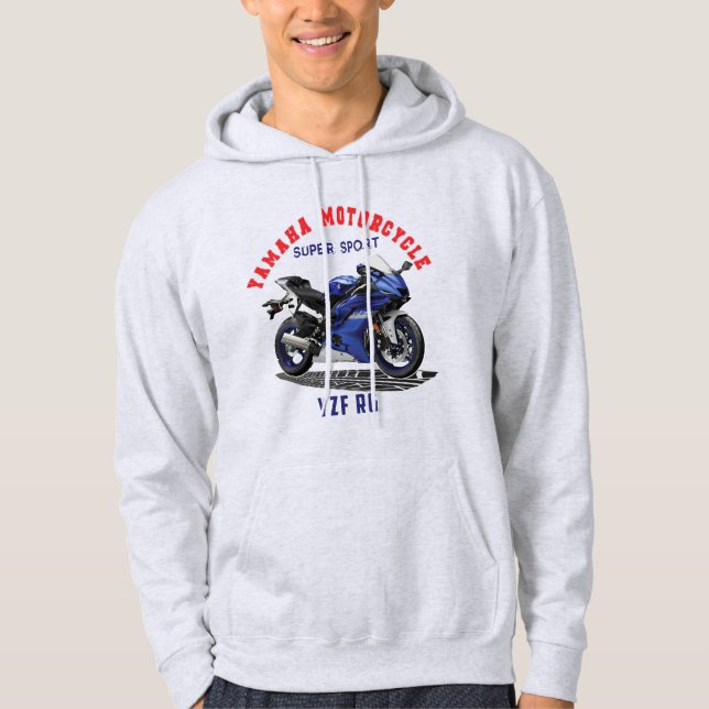 Sudadera Personalizado YAMAHA YZF R6 Diseñador de ropa cami (Anverso)