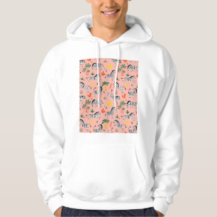 Sudadera Personalizado Zebras Gracioso Patrón sin Marea