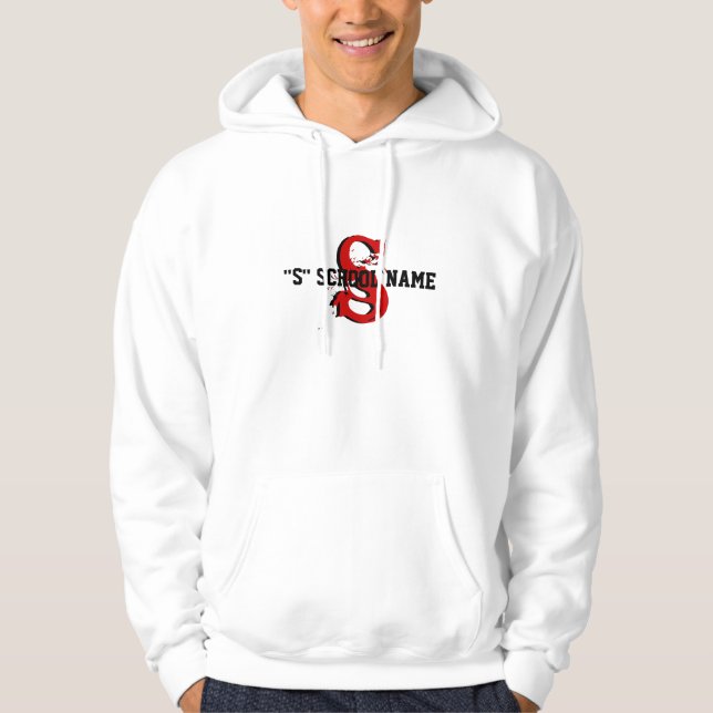 Sudadera Personalizar de la escuela secundaria (Anverso)