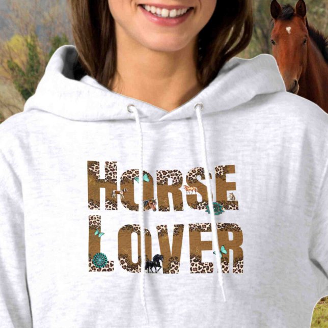 Sudadera Personalizar en Back Horse Lover (Subido por el creador)