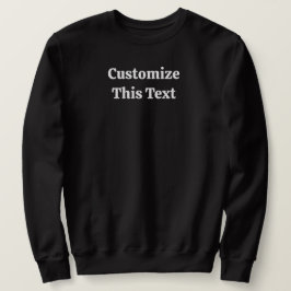 Sudadera Personalizar Este texto sudadero básico para hombr