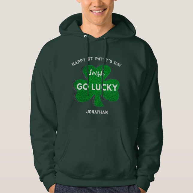 Sudadera Personalizar Feliz Día de San Patty (Anverso)
