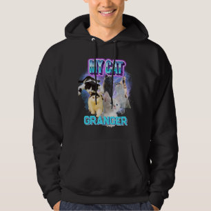 Sudadera Personalizar Tu propio gato Bootleg foto estilo 90