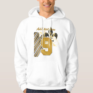 Sudadera Personalizar tu texto, fleur de lis
