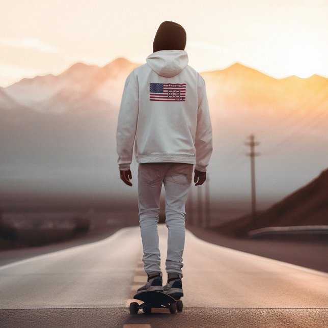 Sudadera Personalized American Soccer Athlete Patriotic  (Subido por el creador)