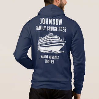 Sudadera Personalized Editable Text Cruise Holiday Merch