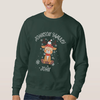 Sudadera Personalized Family Christmas Sweatshirt