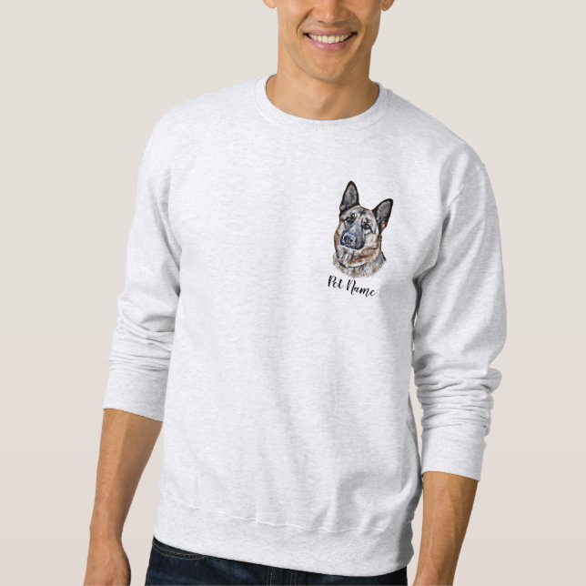 Sudadera Personalized German Shepherd (Anverso)