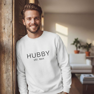 Sudadera Personalized Hubby Sweatshirt