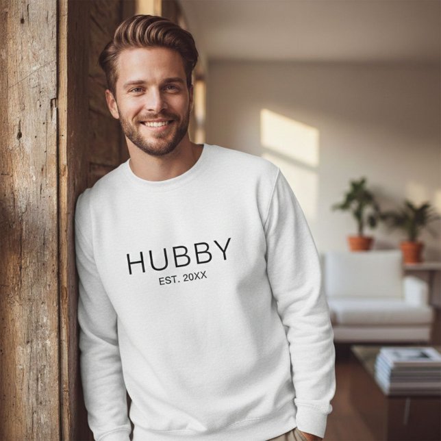 Sudadera Personalized Hubby Sweatshirt (Subido por el creador)