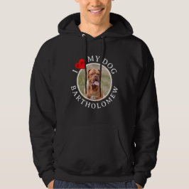 Sudadera Personalized I LOVE MY DOG