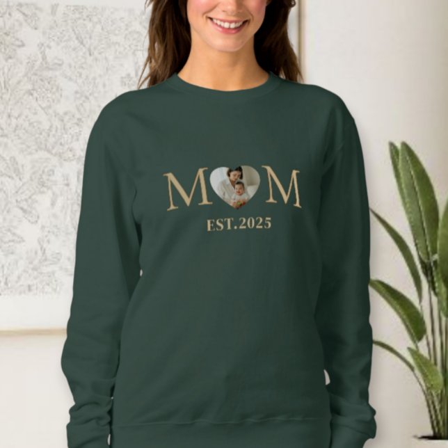 Sudadera Personalized mom and dad photo sweatshirt, custom  (Subido por el creador)