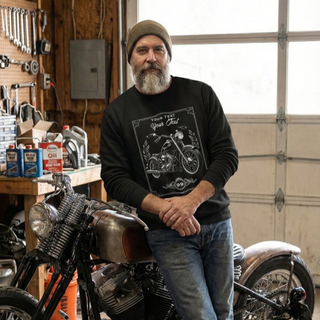 Sudadera Personalized Motorcycle Biker Sweatshirt Gift (Subido por el creador)